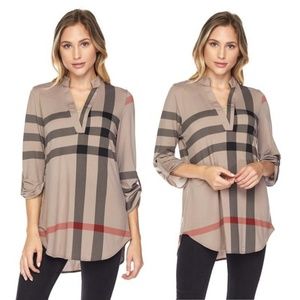 Plaid Print Plaid print Hi LOW top 🍂🍁